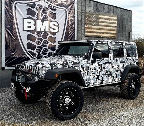 Digital Camo Jeep Wrangler