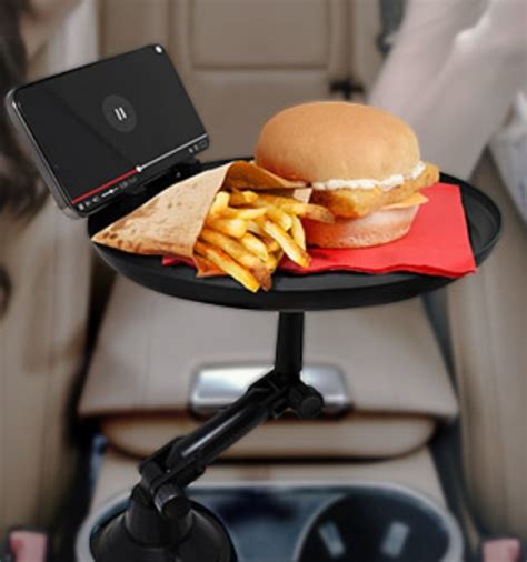 Adjustable Cup Holder Car Tray Pulsetv