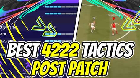 FIFA 21 INVINCIBLE 4222 BEST CUSTOM TACTICS INSTRUCTIONS NEW PATCH