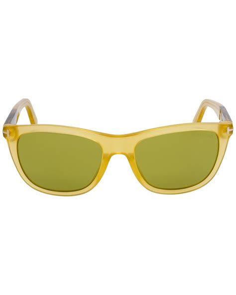 Tom Ford Andrew 54mm Sunglasses In Yellow For Men Lyst