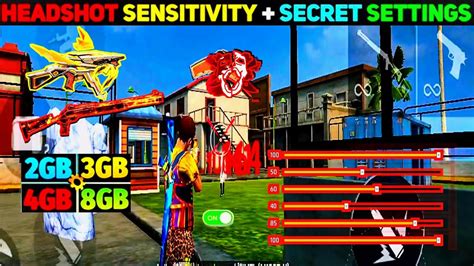 Free Fire Max Auto Headshot Trick Sensitivity Gb Gb Gb Ram