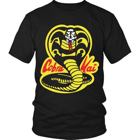 T Shirt Karate Kid Cobra Kai Shirt Front Design