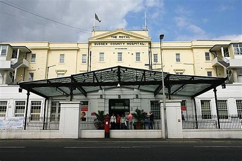 Royal Sussex County Hospital Barry Building County Hospital Royal Sussex Brighton Uk