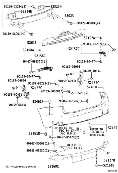 Lexus Is 250 Bumper Cover Rear Lower Body Interior 5216953010 Rallye Lexus Glen Cove Ny