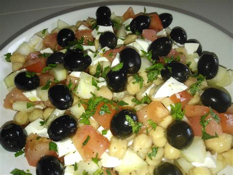 Ensalada De Garbanzos Al Estilo Griego