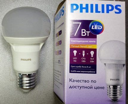Светодиодные лампы Philips: обзор, виды, плюсы и минусы, отзывы - сайт ...