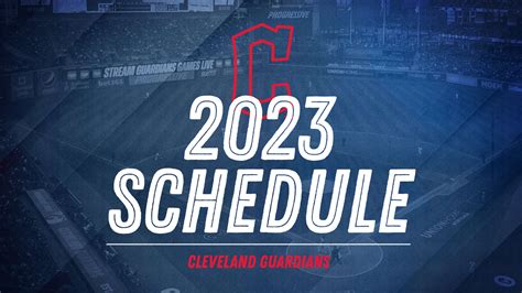 Cleveland Guardians Schedule E Start