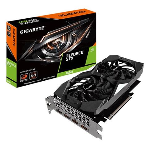 Card màn hình GIGABYTE GeForce GTX 1650 4GB GDDR5 OC (GV-N1650OC-4GD)