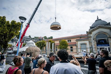 Les Grands Thermes de La Bourboule se dotent d un nouveau dôme un