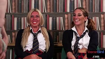 CFNM College Sluts Enjoy Watching Old Perv Jerking On Them XVIDEOS