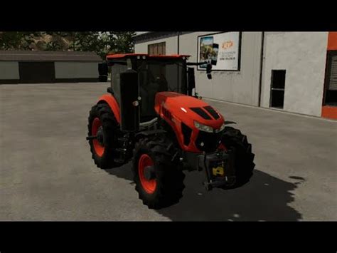 Farming Simulator 2023 New Tractor Kubota M8 201 Android Game