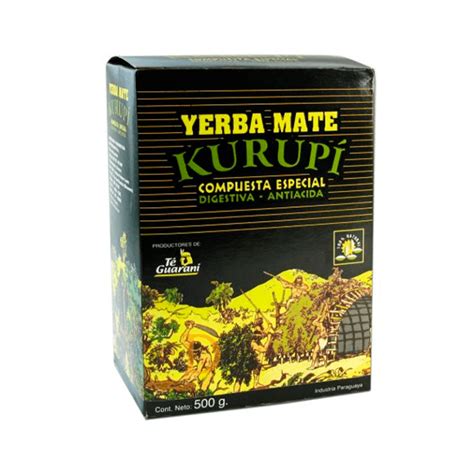 Yerba Kurupi Menta Boldo Caja G Papagayo