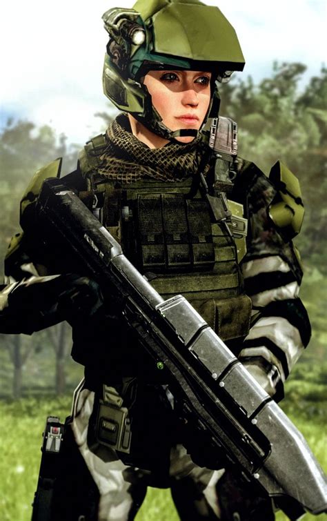 Unsc Female Marine By Lordhayabusa357 On Deviantart Female Marines Female Soldier Odst Halo