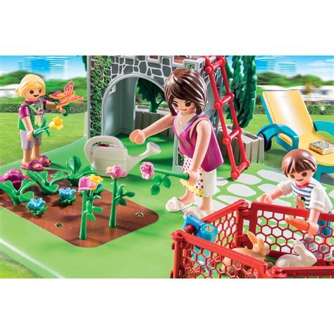 Playmobil City Life Superset Famille Et Jardin Playmobil