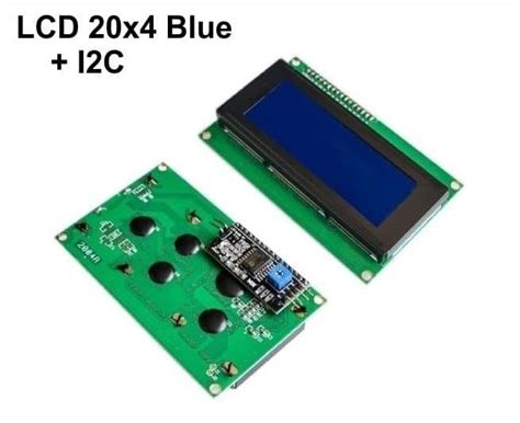 Lcd Display Biru I C Backpack Sudah Solder Indomaker