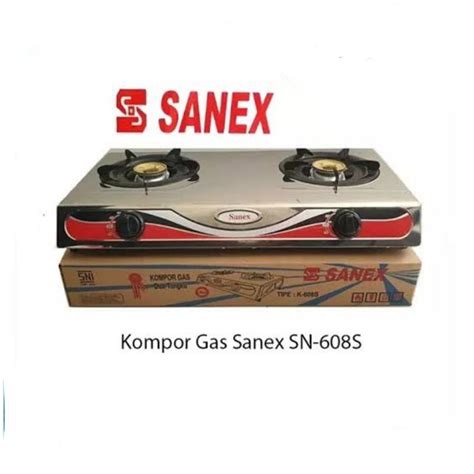 Jual Kompor Sanex K S Kompor Gas Tungku Stainless Steel Anti Karat