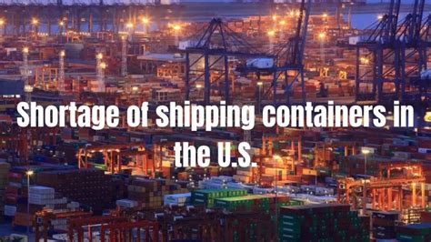 PPT Shipping Container Shortage PowerPoint Presentation Free