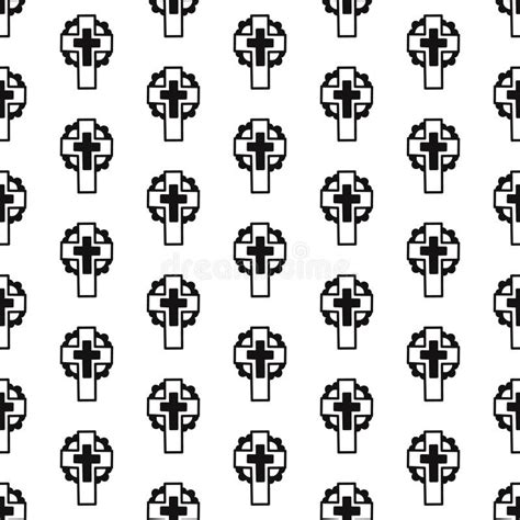 Christian Symbols Seamless Pattern Stock Illustrations 380 Christian