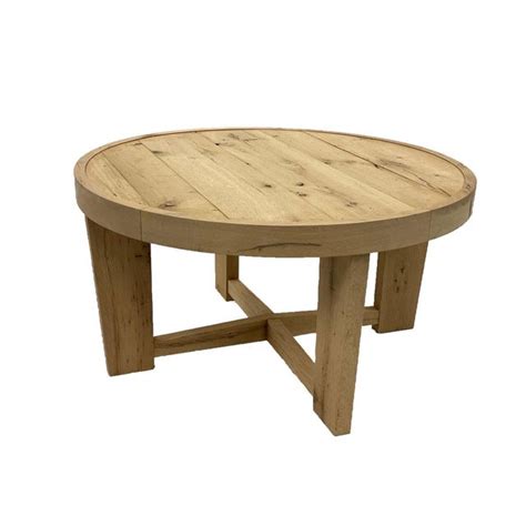 Contemporary Modern Solid Oak Table | Chairish