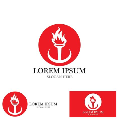 Premium Vector Fire Flame Logo Vector Template Illustration