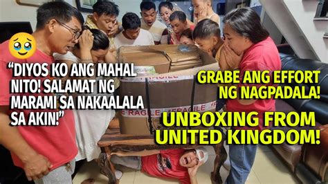 UNBOXING FROM UK WOW GRABE ANG LAMAN BUKNOY NATULALA DI