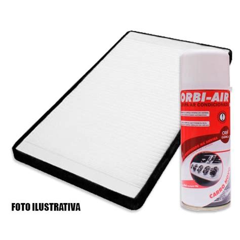 Kit Filtro De Ar Condicionado Higienizador Fiat Punto 1 4 Flex 07 Em