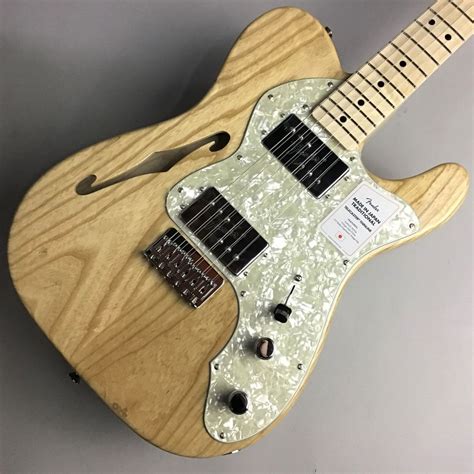 Fender Made In Japan Traditional 70s Telecaster Thinline Maple