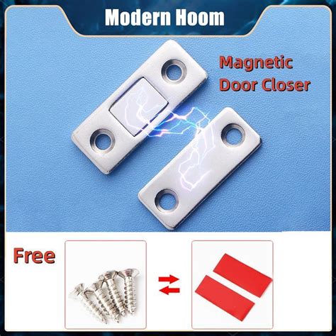 pcsset strong door closer magnetic door catch latch door magnet