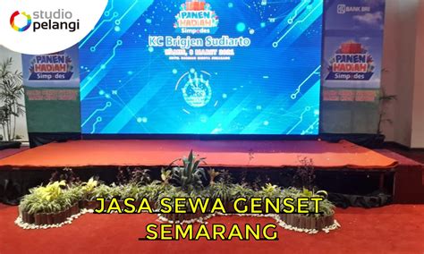 Jasa Sewa Backdrop Semarang Pelangi Event Production