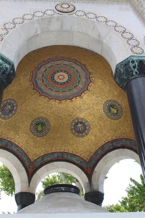 Hagia Sophia Mosque Interior Architecture Details In Istanbul Turkey