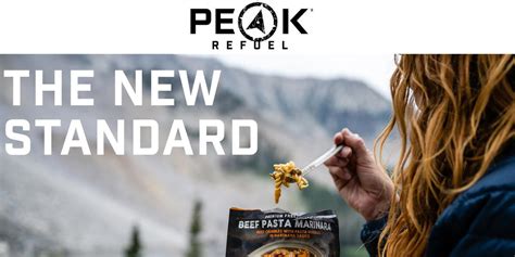 Peak Refuel Freeze Dried High Protein Meals With Real Meat