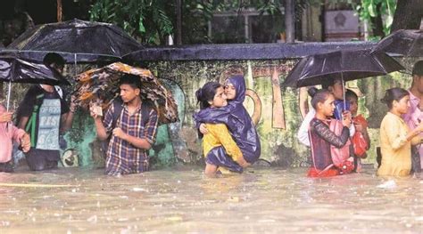 Behind Mumbai Flood Cruel August Explained News The Indian Express