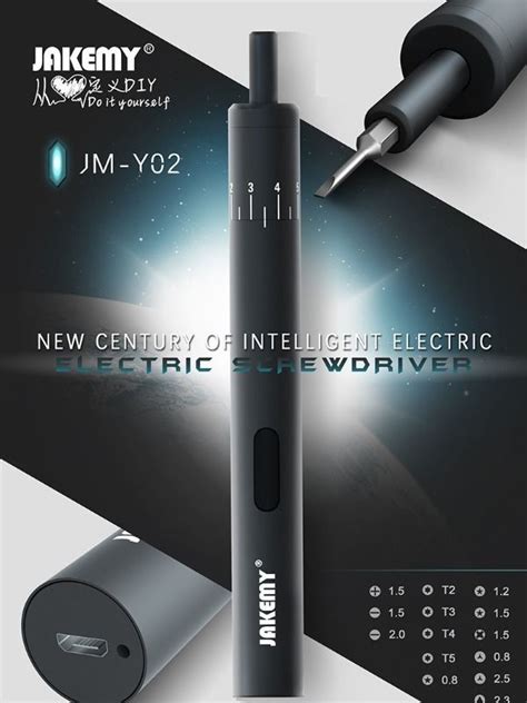 JAKEMY JM-Y02 14-in-1 Electric Screwdrivers Set - Mombasa Computers