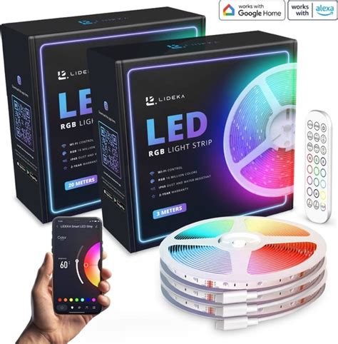 Lideka Led Strip Muziek Meter X Meter Rgb Met