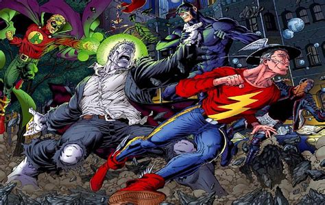 Justice Society VS Solomon Grundy Supergirl Stargirl Solomon Grundy