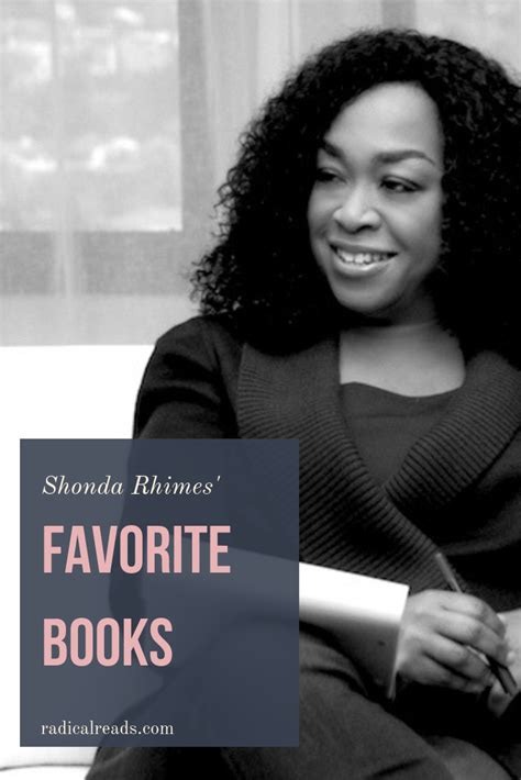 Shonda Rhimes' Life In Books - Radical Reads | Teen fiction books ...