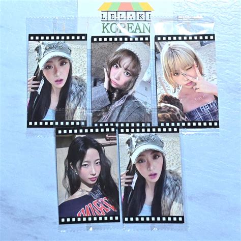 Le SSERAFIM 第 張迷你專輯 HOT KTOWN U 寫真集小卡 蝦皮購物