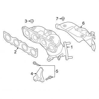 2018 Hyundai Elantra OEM Exhaust Parts Systems Tips CARiD