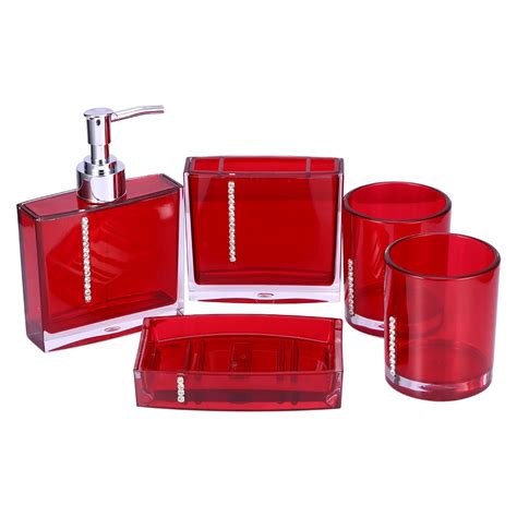 Acrylic Bathroom Accessories Set Semis Online