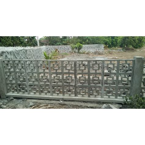 Modern Rcc Boundary Wall Grill For Outdoor At Rs Sq Ft In Mumbai