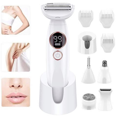 GOLARKA DAMSKA DEPILATOR DO CIAŁA BIKINI NÓG PACH WODOODPORNA USB 600mAh Sklep Opinie Cena w