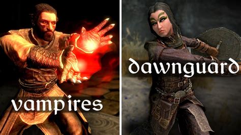 Who Should You REALLY Side With Vampires Or Dawnguard In Skyrim SE