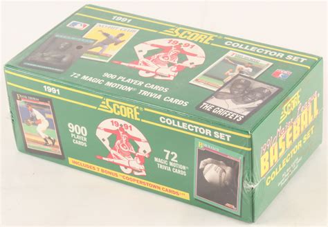 1991 Score Complete Set Of 900 Baseball Cards Collector Set