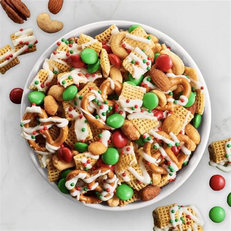 Sweet & Salty Nutcracker Chex Party Mix | Holiday Snack Mix Recipe