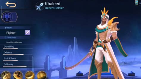 Khaleed ML Skills Build Emblems And Battle Spells Dunia Games