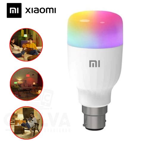 Foco Led Inteligente Xiaomi Mi Smart Bulb Essential Luz Blanca Y Color