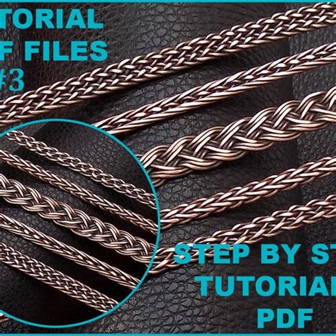 Pdf Files Instant Download Wire Braiding Techniques Tutorials Etsy