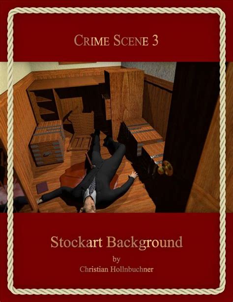 Crime Scene 3 Stockart Background Christian Hollnbuchner Stock