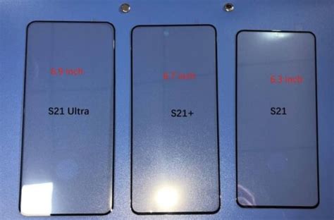 This Leak Shows The Size Comparison Between Galaxy S21 Devices