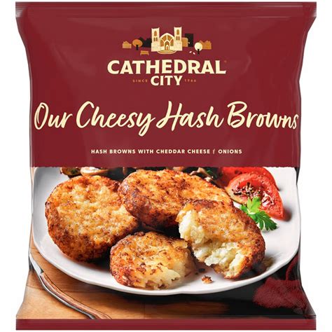 Cathedral City Our Cheesy Hash Browns 340g Party Food And Platters